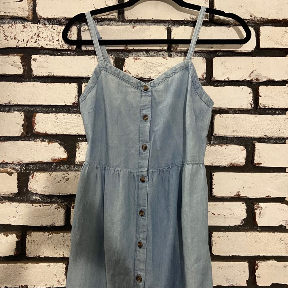 Denim Maxi Dress